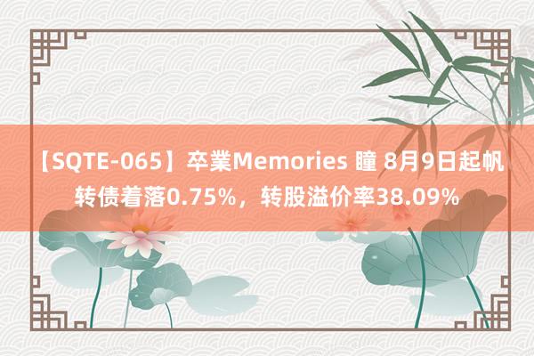 【SQTE-065】卒業Memories 瞳 8月9日起帆转债着落0.75%，转股溢价率38.09%